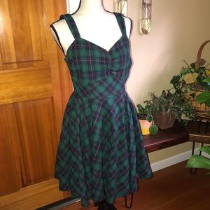 Modcloth Plaid Dress